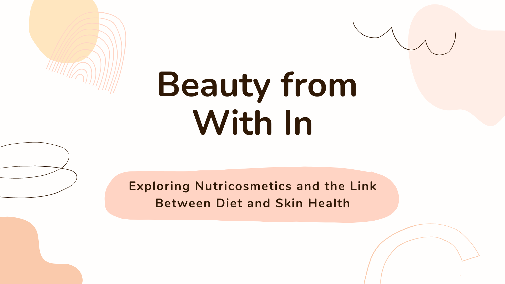 Diet and Skin Health