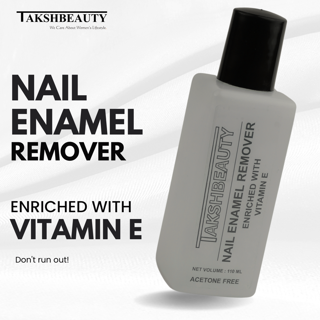 Nail Paint Remover – Acetone-Free (110ml)